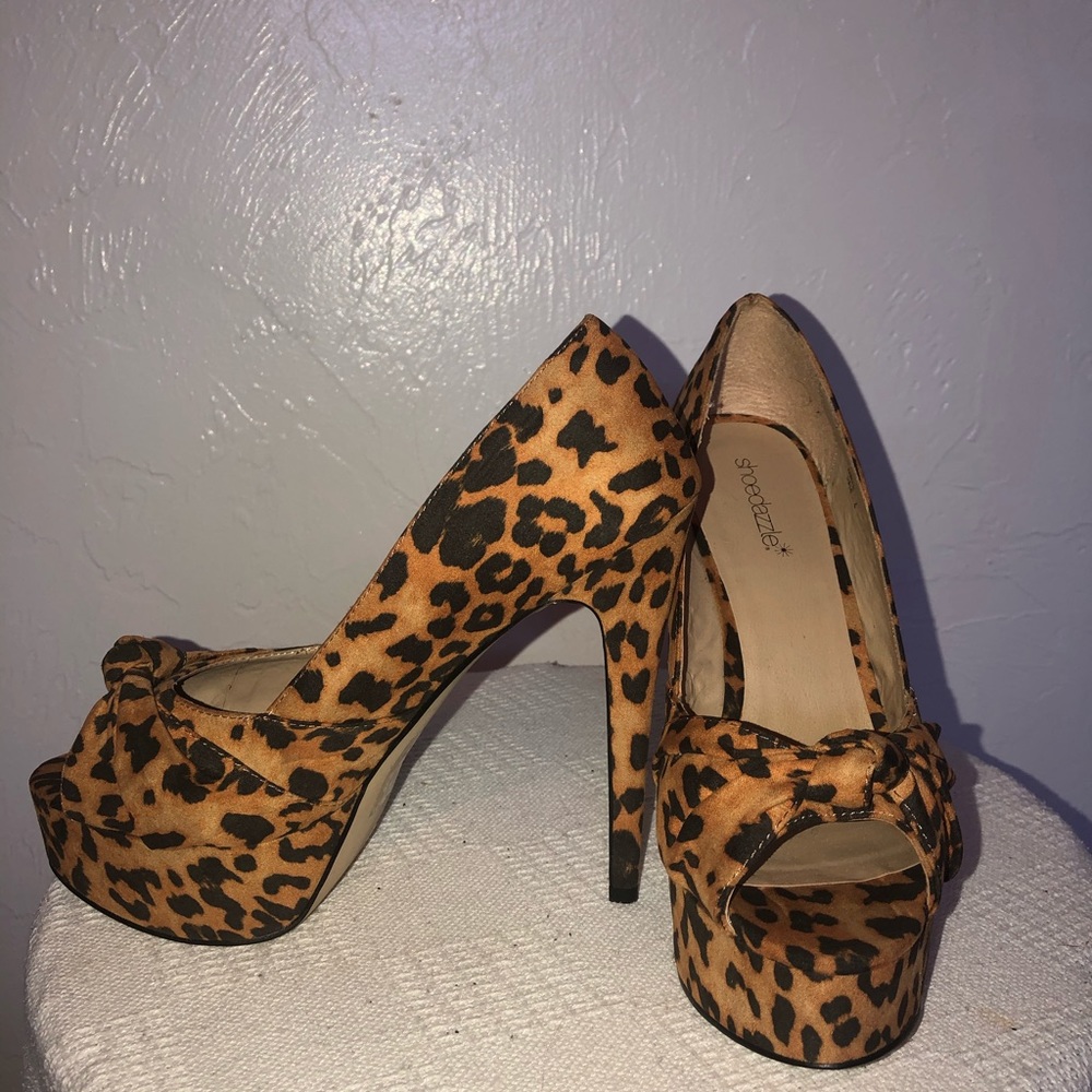 Cheetah Print Heels